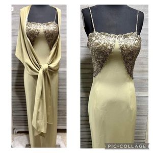 BlackTie Oleg Cassini Evening Dress